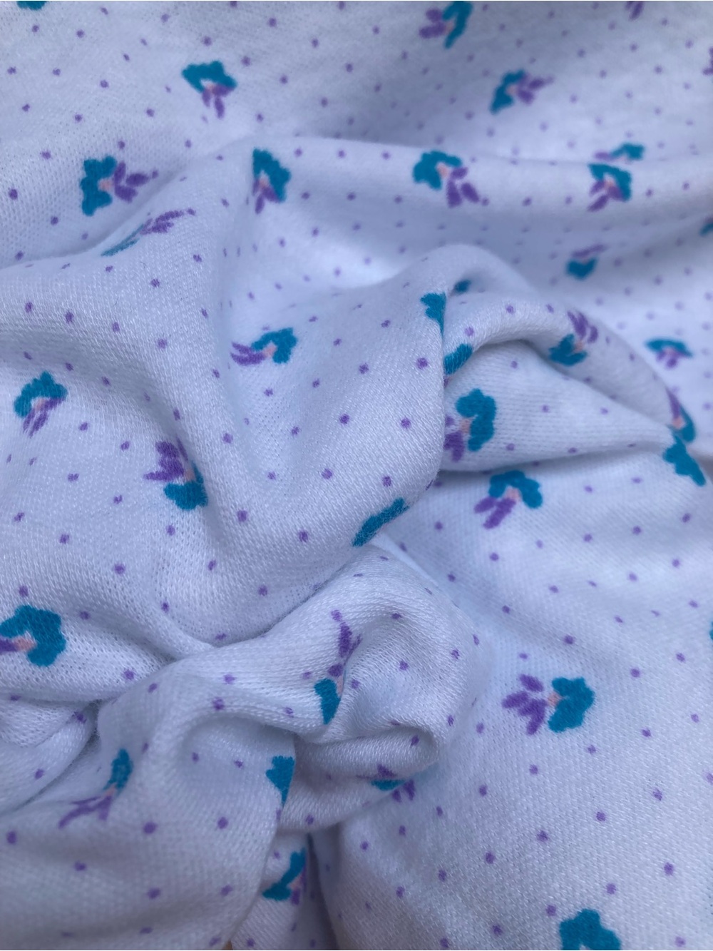 90s Turtleneck Floral Cabin Creek